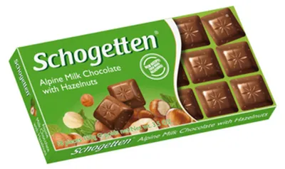 Image de Chocolat au lait alpin et aux noisettes 100g