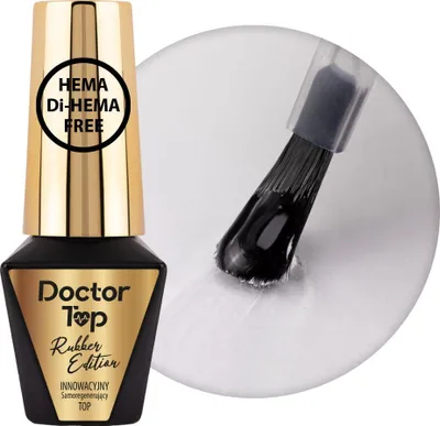Obrázok produktu pre Gumený ochranný vrchný náter MollyLac Gummi-Überlack, samoliečivý, bez potreby utierania, bez obsahu HEMA/Di-HEMA, priehľadný, 10 g