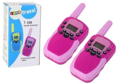 Image de Walkie Talkie walkie talkie walkie talkie 3km de portée rose
