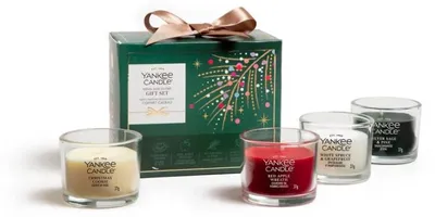 Zdjęcie produktu dla Zestaw prezentowy 4 świece mini Christmas Yankee Candle