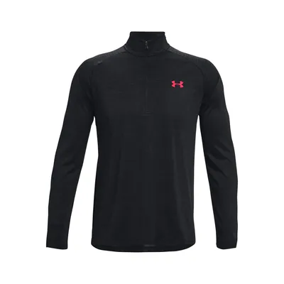 Obrázek produktu pro Under Armour Tech 2.0 1/2 ZIP Pánská sportovní mikina, černá, vel. S L