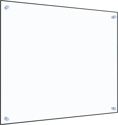 Produktbild von Küchenrückwand Transparent 70x60 cm Hartglas