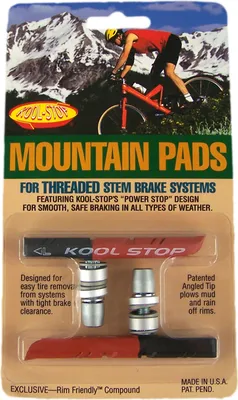 Produktbild von Kool-Stop Bremsschuh Mountain Pads für V-Brakes MTB Bremsbeläge dual compound