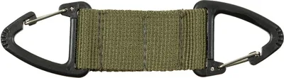 Produktbild von MFH Wendekarabiner mit Sicherheitsverschluss, oliv