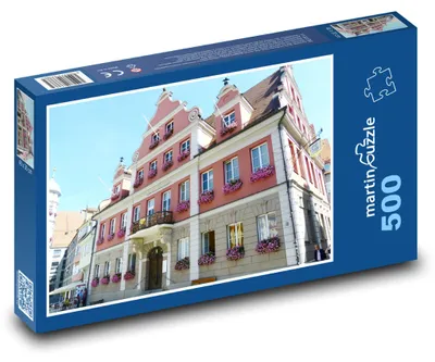 Zdjęcie produktu dla Puzzle 500 Historyczne centrum Memmingen - martinpuzzle