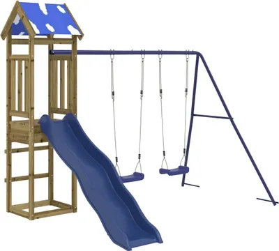 Produktbild von vidaXL Spielturm Imprägniertes Kiefernholz