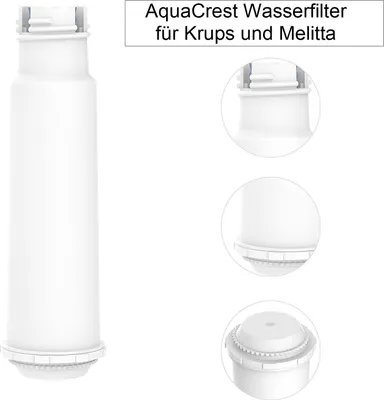 Produktbild von 2 x Wasserfilter AQK-05 kompatibel mit 461732 Krups© F088 01