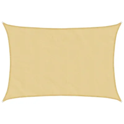 Image de Voile d'ombrage sable 6x5 m 100 % polyester oxford