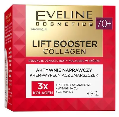 Obrázok produktu pre Eveline Cosmetics Lift Booster Collagen – pleťový krém, hydratácia, regenerácia