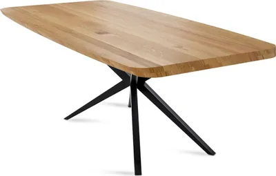 Produktbild von Esstisch Danette 9 200x76x100 Esszimmertisch Massivholz Wildeiche