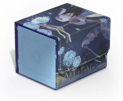 Kartenbox für 100 Karten, Xenoskin, Magnetverschluss, Schwarz