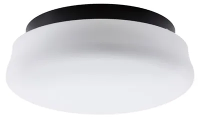 Obrázek produktu pro OSMONT RAN61441 RANA stropní/nástěnné skleněné svítidlo černá / bílá IP44 3000 K 10W LED