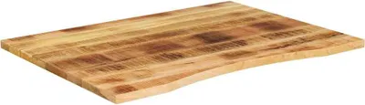 Obrázek produktu pro vidaXL Stolní deska s výklenkem 110x80x2,5 cm z masivního mangového dřeva