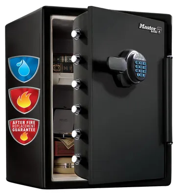 Obrázok produktu pre MASTER LOCK LFW205FYC, Čierna, Šedá, Zámok na heslo, Oceľ, 472 mm, 490 mm, 605 mm