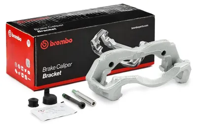 Obrázok produktu pre BREMBO F BK 015 Držiak brzdového strmeňa vpredu vľavo a vpravo, vhodný pre MERCEDES-BENZ Sprinter 3,5-T dodávka (907, 910) Sprinter 3,5-t Tourer
