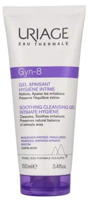 Image de Uriage Gyn-8 Gel apaisant pour l'hygiène intime, 100ml