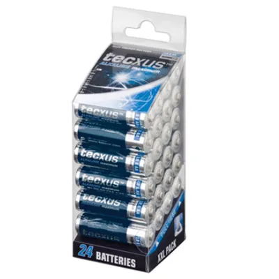 Immagine prodotto di Tecxus 23818 Batteria alcalina LR6/AA (Mignon) - Batteria alcalina al manganese (alcalina), 1,5 V