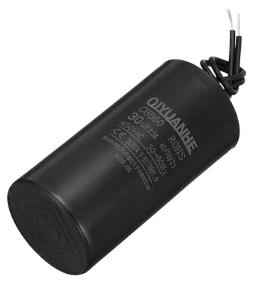 CBB60 Betriebskondensator 30 µF 450 V AC 2 Drähte 50/60 Hz