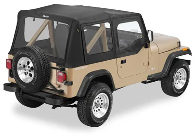 Zdjęcie produktu dla Wymienny miękki pokrowiec na górę Bestop Jeep Wrangler YJ 87-95 REPLACE-A-TOP