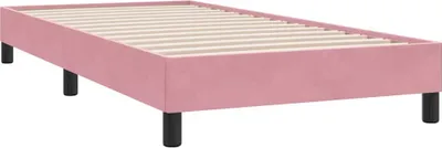 Obrázek produktu pro vidaXL Rám postele bez matrace Pink 100x220 cm Velvet