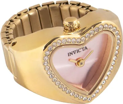 Obrázek produktu pro Invicta Mini 49575 Dámské Hodinky - Quartz Hnutí - Nerezová Ocel s Růžovým Ciferníkem - 18 mm