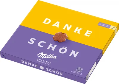 Produktbild von Milka 'Dankeschön' Pralinés Milchcrème 110g