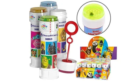 Image de Bulles de savon Dreamworks 60ml (36pcs)