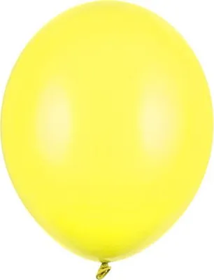 Obrázok produktu pre Latexový balón 27 cm žltý 100 ks