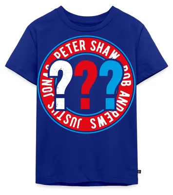 Produktbild von Spreadshirt Die Drei Fragezeichen Kids Logo Kreis Kinder Premium T-Shirt, 134/140 (8 Jahre), Royalblau