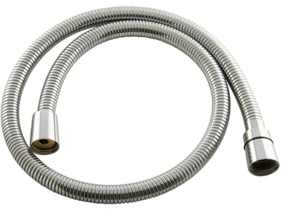 Produktbild von PaulGurkes Brauseschlauch Drehkonus 90cm Duschschlauch silber Metallschlauch