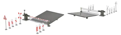 Obrázek produktu pro Viessmann Modellspielwaren 5107 H0 Passaggio a livello Modello pronto gia assemblato