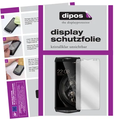 Produktbild von 2x Schutzfolie für Ulefone Power 5 klar Displayschutzfolie Folie Display Schutz