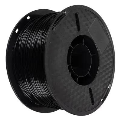 Image de Filament PLA 3D 1kg 1,75mm - noir Malatec 22040