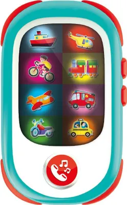 Produktbild von Lisciani Carotina Baby Smartphone, 1 Jahr(e), Mit Ton, Batterien erforderlich, AAA, Kunststoff, Mehrfarbig