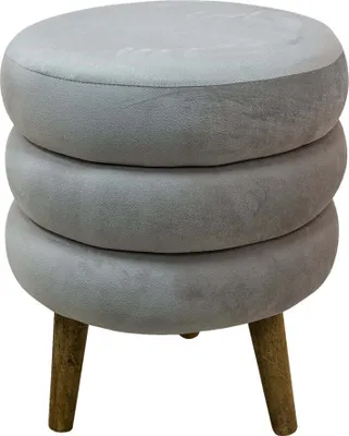Zdjęcie produktu dla Clayre & Eef 64961BE Krzesło beżowe Ø 38x44 cm