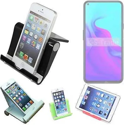 Produktbild von K-S-Trade Handy-Ständer kompatibel mit Cubot X30 P faltbarer Tischständer Smartphone Tablet Halterung Reise