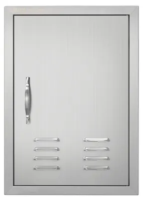 Produktbild von VEVOR BBQ Zugangstür, 685x508 mm Einzelne Außenküchentür, Edelstahl Einbau Tür, Wandvertikale Tür mit Griff, für BBQ-Insel, Grillstation, Außenschrank