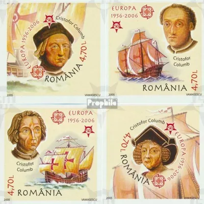 Produktbild von Briefmarken Rumänien 2005 Mi 5974B-5977B (kompl.Ausg.) postfrisch 50 Jahre Europamarken