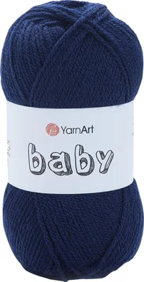 Produktbild von Yarn Art Baby 583 Navy Strickgarn