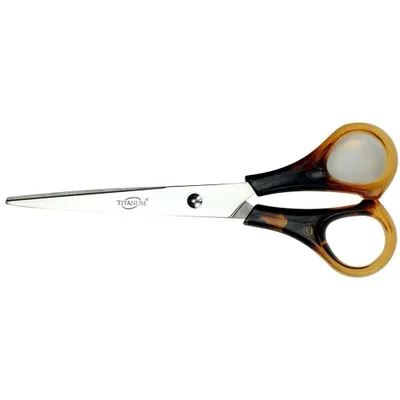 Produktbild von Bernsteinfarbene Schere 15,5cm