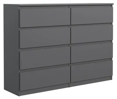 Produktbild von Moderne Kommode 100 cm mit 8 Schubladen und viel Stauraum