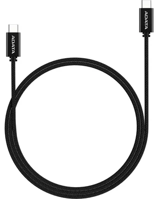 Obrázok produktu pre ADATA CACC-200PN-BK, 2 m, USB C, USB C, USB 2.0, Čierna