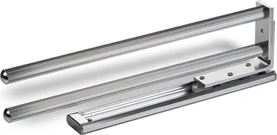 Produktbild von SOTECH Aluminium Handtuchhalter TED 2-armig 325 - 487 mm ausziehbar / drehbar chrom poliert