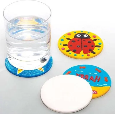 Produktbild von Keramische kunstobjecten, 6 stuks, weiß, keramisch