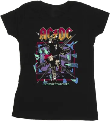 Produktbild von ACDC - "Blow Up Your Video" T-Shirt für Damen BI4812 (S) (Schwarz)