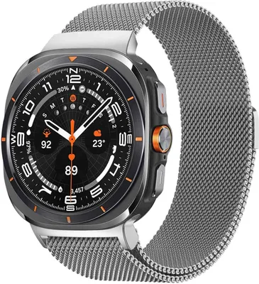 Produktbild von imoshion Magnetisches Milanaise Armband für das Samsung Galaxy Watch Ultra (2024/2025) - Silber
