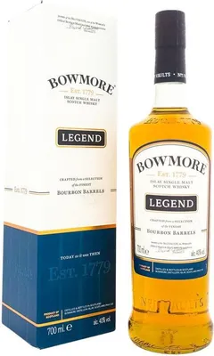 Produktbild von Bowmore Legend + Box 700ml 40% Vol.