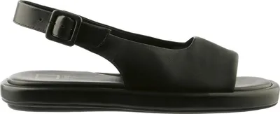 Produktbild von Högl Sandalen, schwarz, aus Glattleder, mit Softline-Technologie, hohem Fußbett, nachhaltig