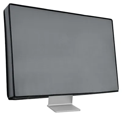 Produktbild von kwmobile Schutzhülle kompatibel mit 27-28" Monitor - Hülle PC Bildschirm - Computer Cover Case - Grau