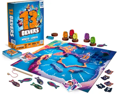 Immagine prodotto di MEGABLEU 13 Bevers, Gioco da tavolo, Gara, 7 anni, 30 min, Gioco per famiglie